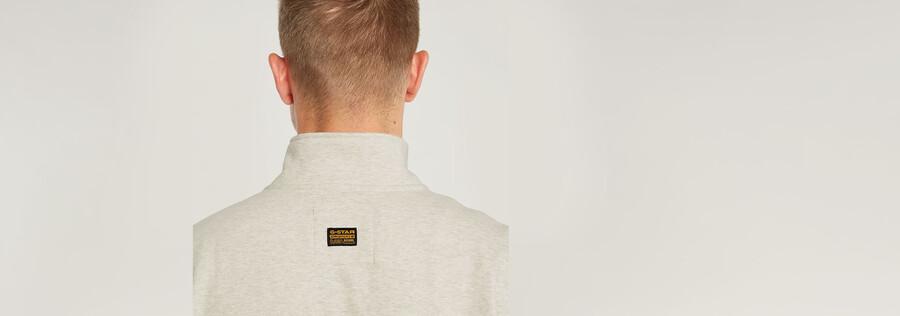 maglione con mezza zip nifous