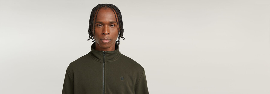 maglione con mezza zip nifous