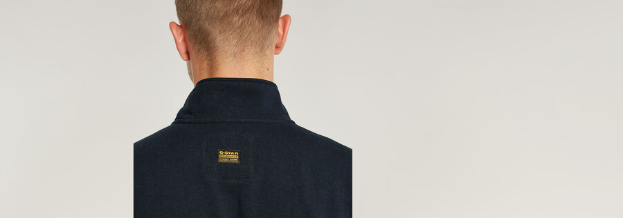 maglione con mezza zip nifous