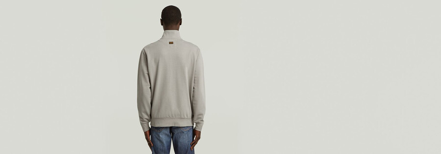 maglione con mezza zip nifous