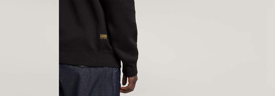 maglione con mezza zip premium core