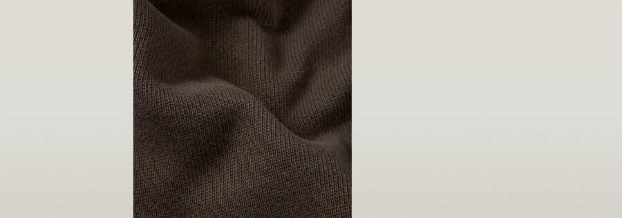 maglione con mezza cerniera in tessuto misto