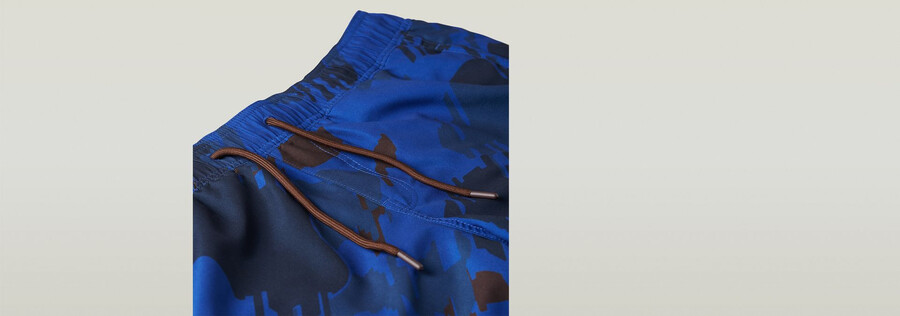 pantaloncini da bagno con grafica dirik