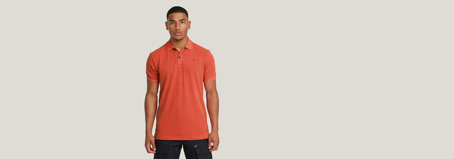 polo slim tinta unita dunda