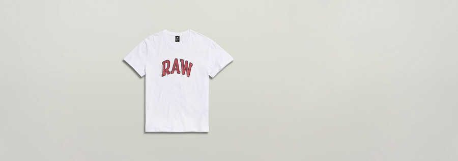 maglietta grafica puff raw
