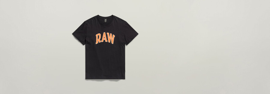 maglietta grafica puff raw