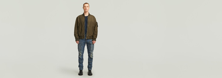 jeans affusolati rovic zip regular